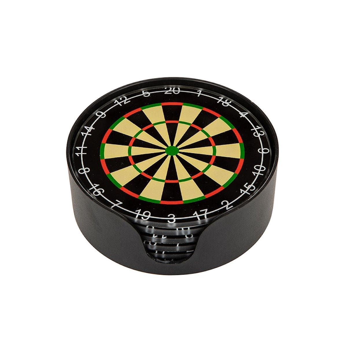 Joe Davies Coasters & Placemats Set of 6 Dart Board Inspired Coasters