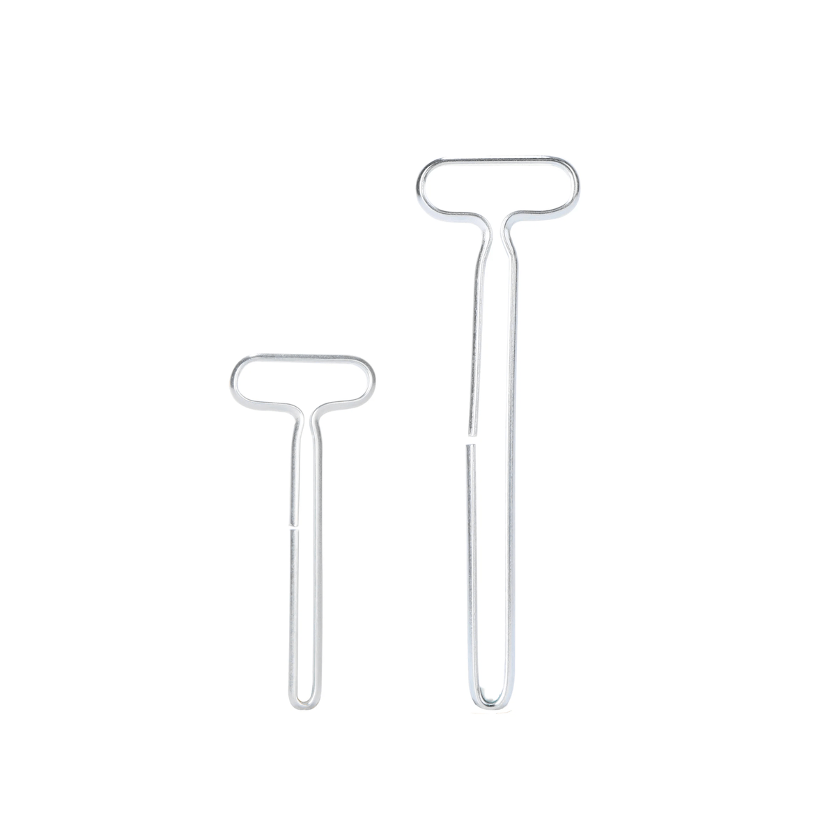 Kikkerland Bag clips Set of 2 Vintage Inspired Tube Squeezers
