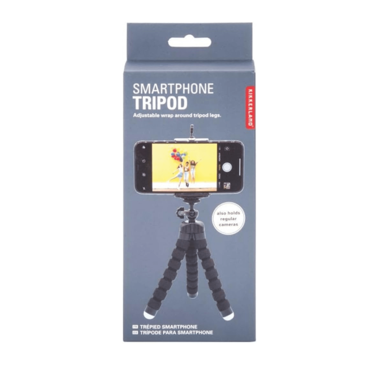 Kikkerland Home accessories Smart Phone Tripod with Adjustable Legs