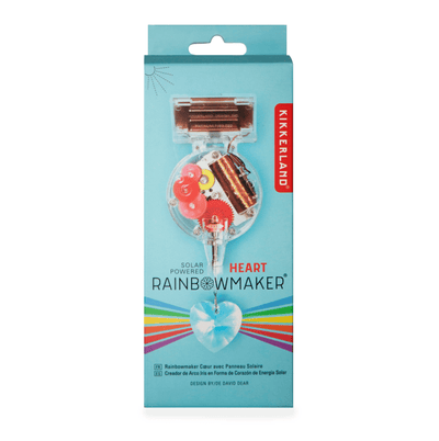 Kikkerland Home accessories Solar Powered Heart Shaped Rainbow Maker