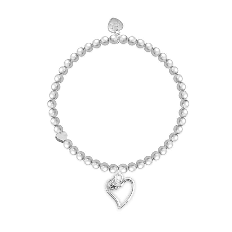 Life Charms Novelty Gifts 60th Birthday Heart Design Bracelet