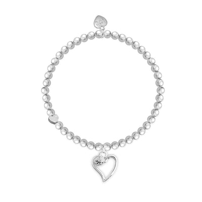 Life Charms Novelty Gifts 60th Birthday Heart Design Bracelet