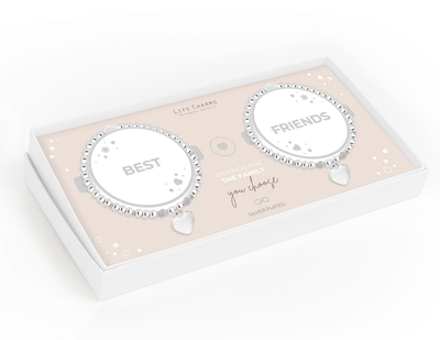 Life Charms Jewellery Best Friends Gift Boxed Set of Bracelets