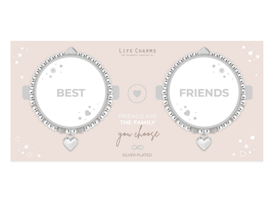 Life Charms Jewellery Best Friends Gift Boxed Set of Bracelets