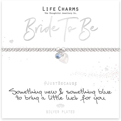 Life Charms Novelty Gifts Bride to Be Bracelet
