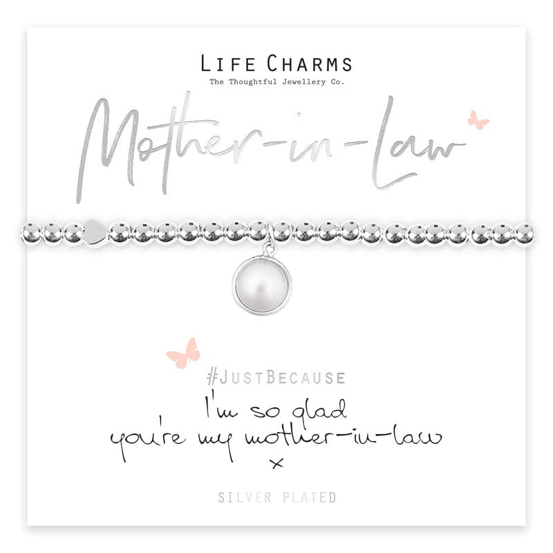 Life Charms Novelty Gifts Mother in Law Bracelet