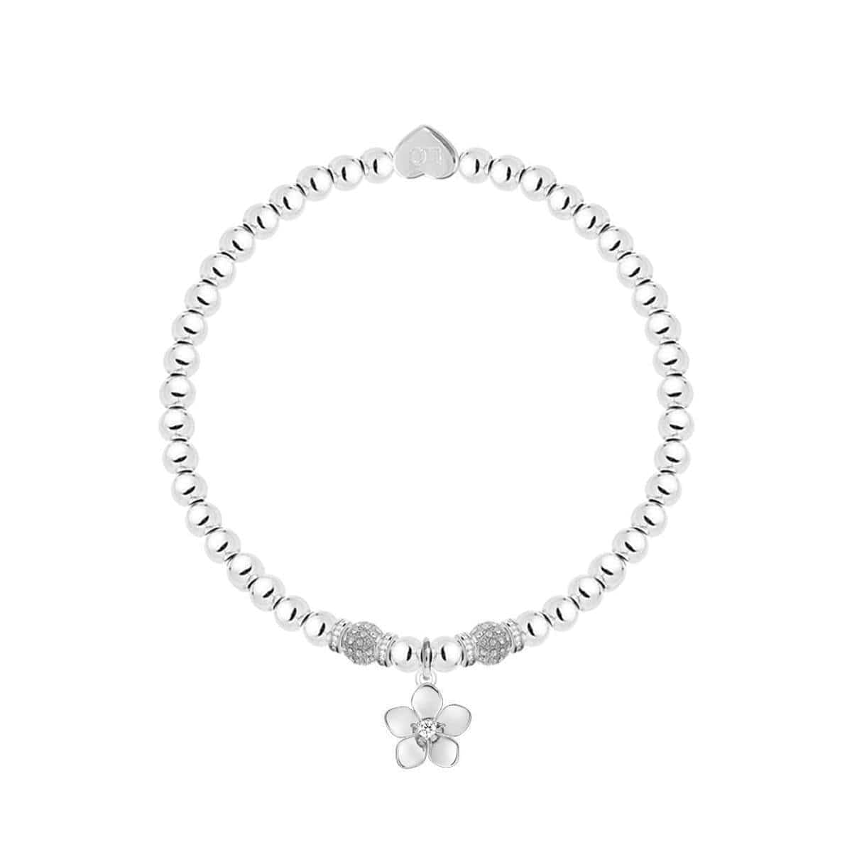Life Charms Jewellery Mum Is Like A Flower Gift Boxed Bracelet With Pink Roses