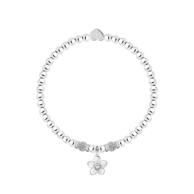 Life Charms Jewellery Mum Is Like A Flower Gift Boxed Bracelet With Pink Roses