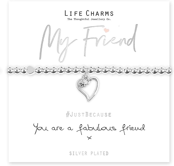 Life Charms Novelty Gifts My Friend Gift Boxed Bracelet