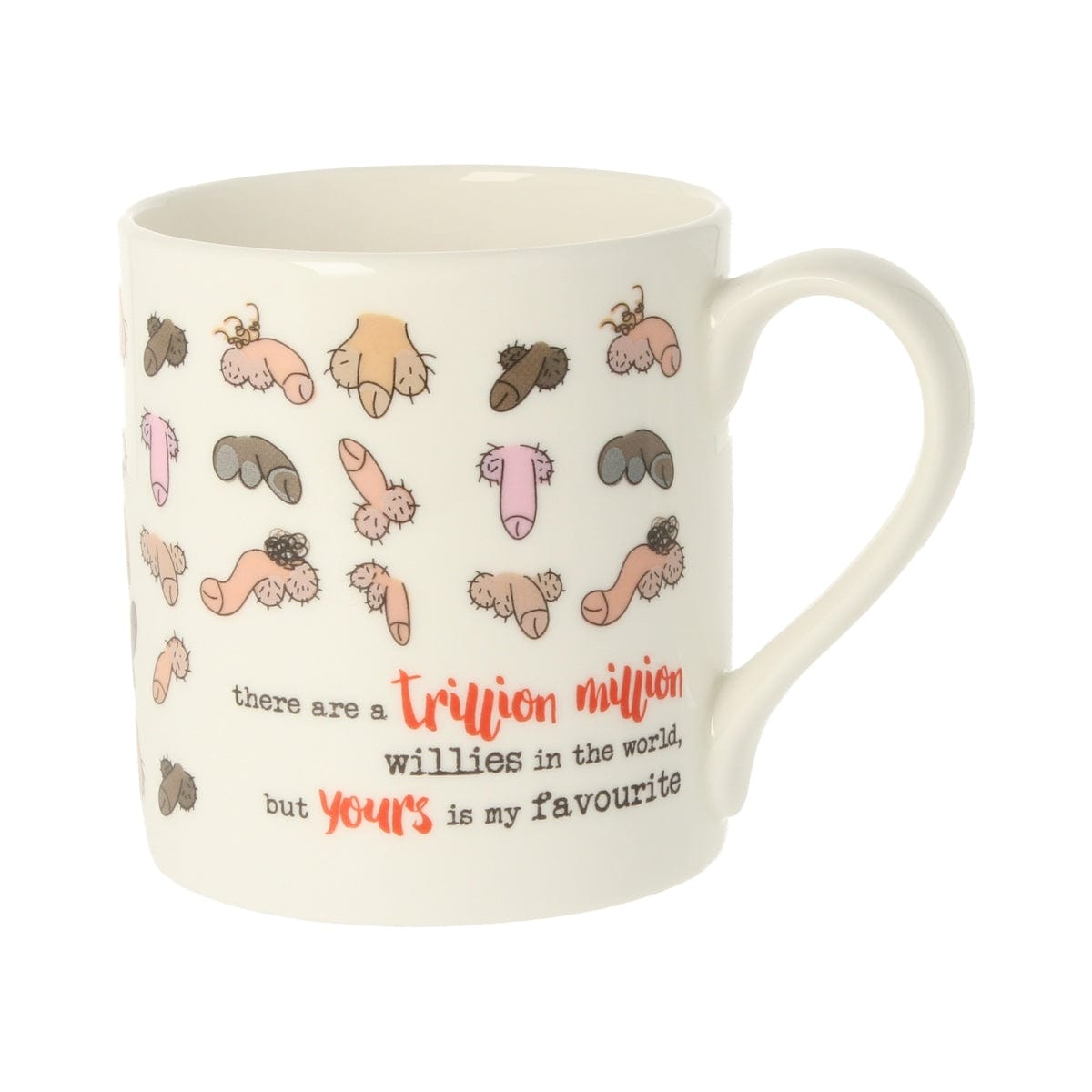 Mclaggan Mugs & Drinkware A Trillion Million Willies Gift Mug