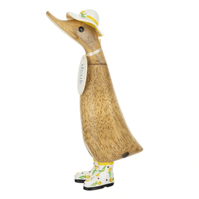 Mollie and Fred Gifts Ornaments Daffodil British Flower Hats and Wellies Duckling - Choice of Design