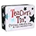 Mollie and Fred Gifts Storage Tin Novelty Teachers Storage Tin