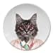 Mustard Dining Table Accessories Cat Design Wild Dining Animal Plate