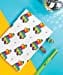 Mustard Stationery Pinata Design Ruled Notebook