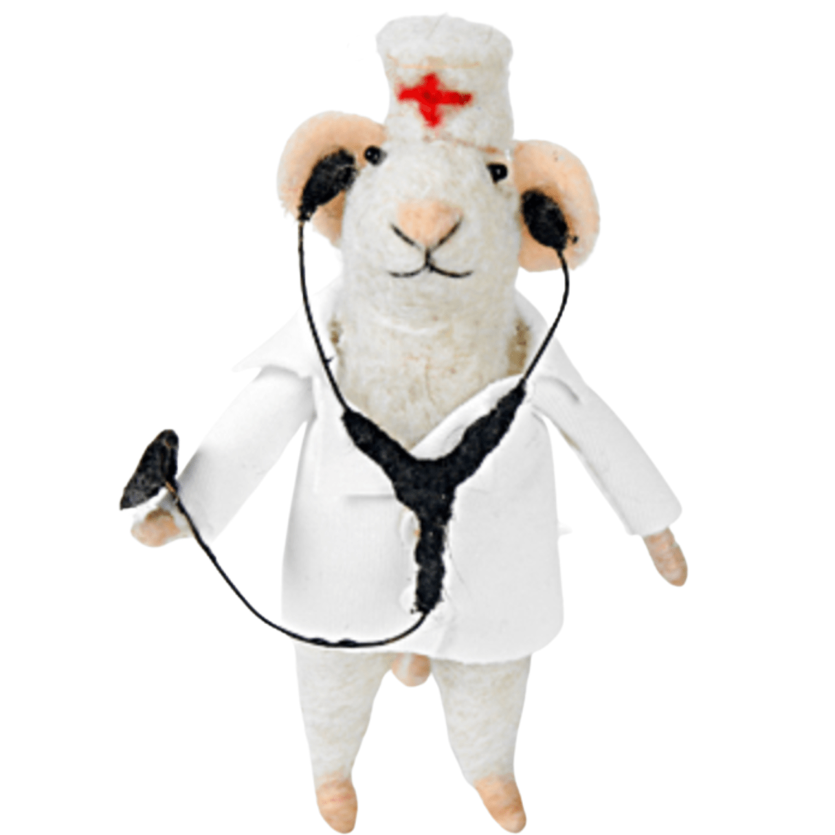 Originals Christmas Decorations Felt Medic Mouse Christmas Tree Decoration