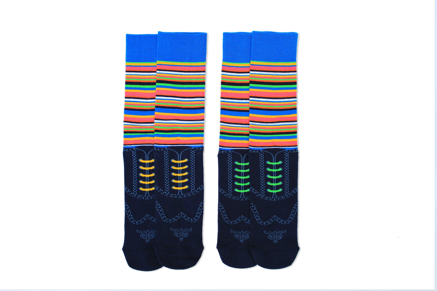 Mollie and Fred Socks Smart Brogue Socks