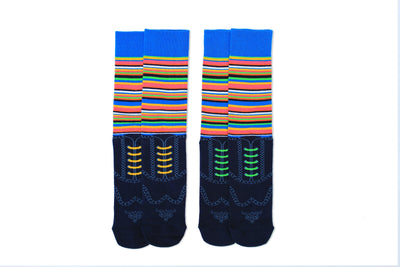 Mollie and Fred Socks Smart Brogue Socks