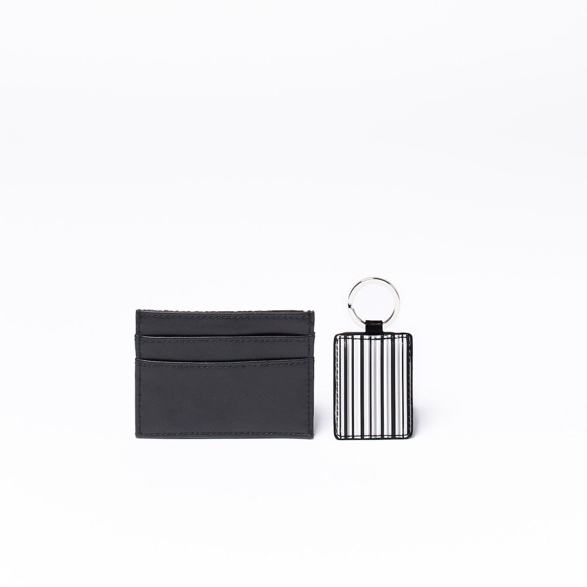 Paul Oliver Travel Accessories Men's Card Holder and Key Ring Gift Set