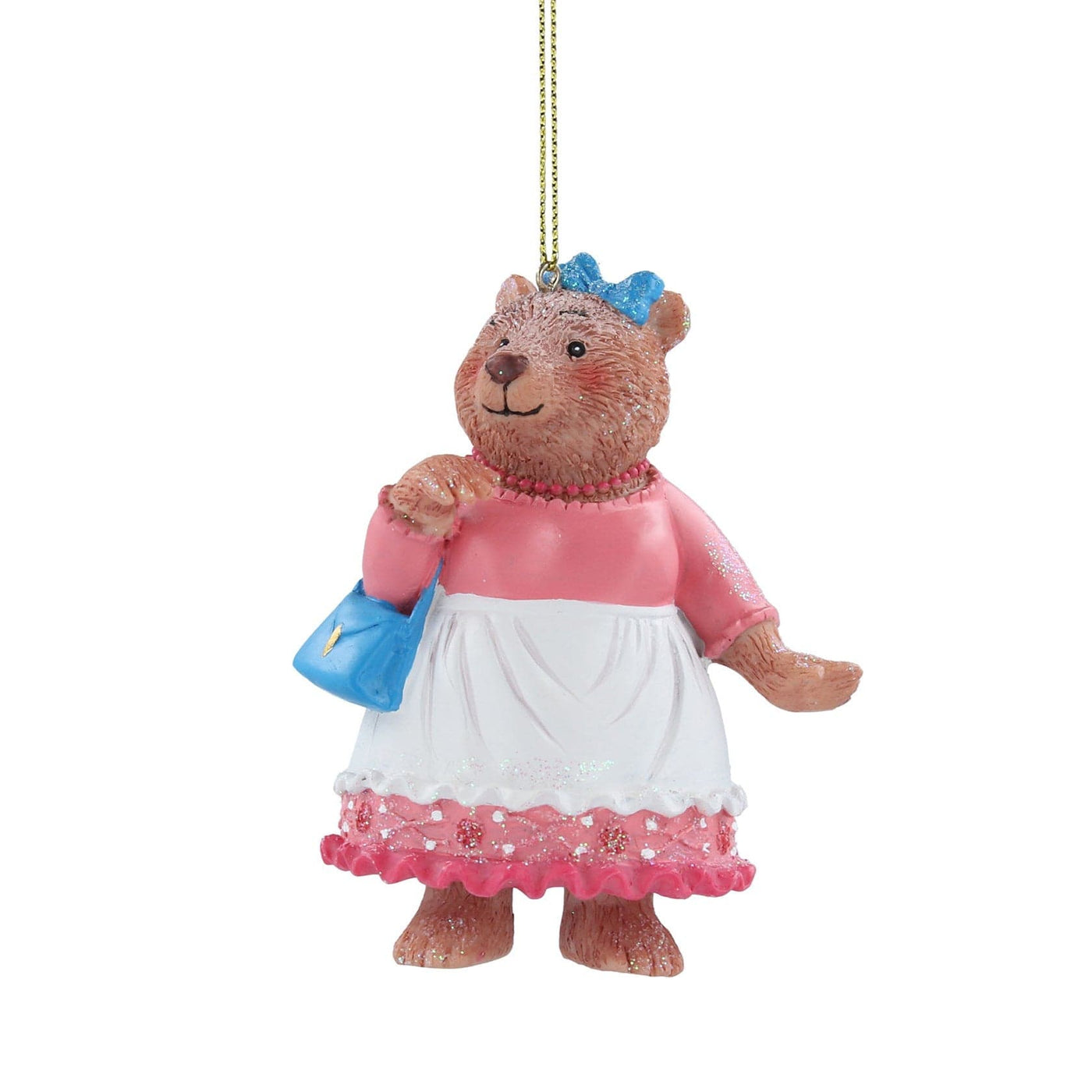 Mummy Bear Christmas Tree Decoration