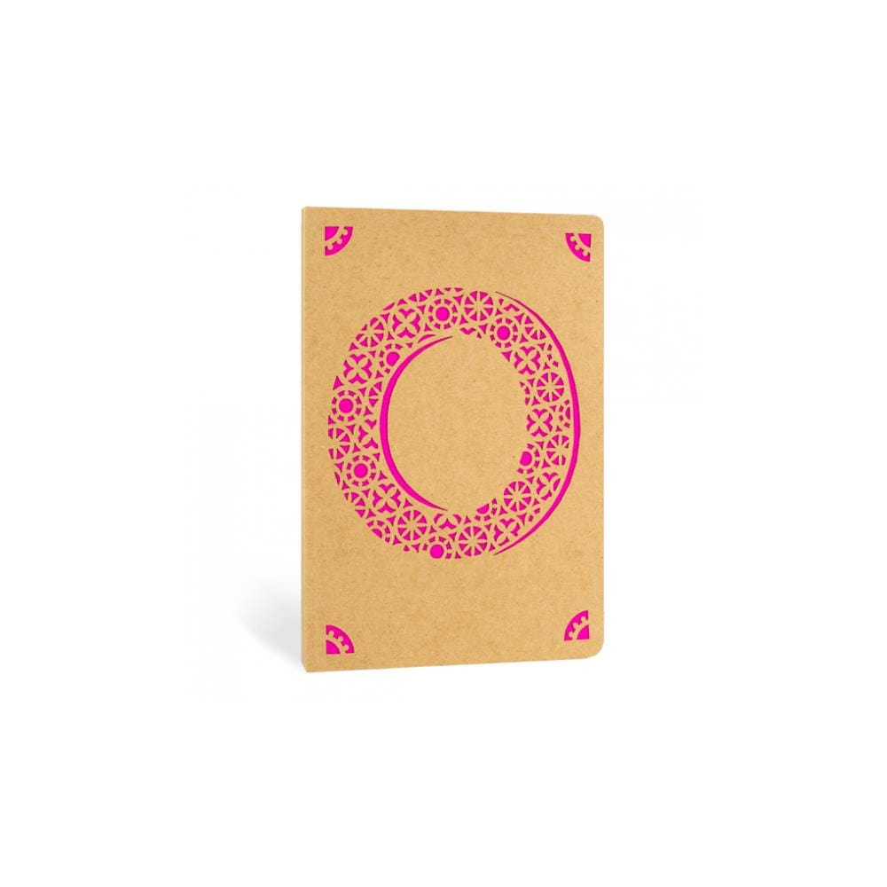 Portico Notebooks O Kraft Monogram Notebook - Choice of letters
