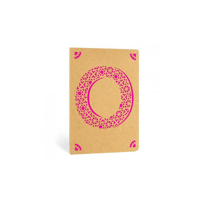 Portico Notebooks O Kraft Monogram Notebook - Choice of letters