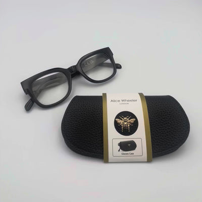 Black Bee Design Glasses Case