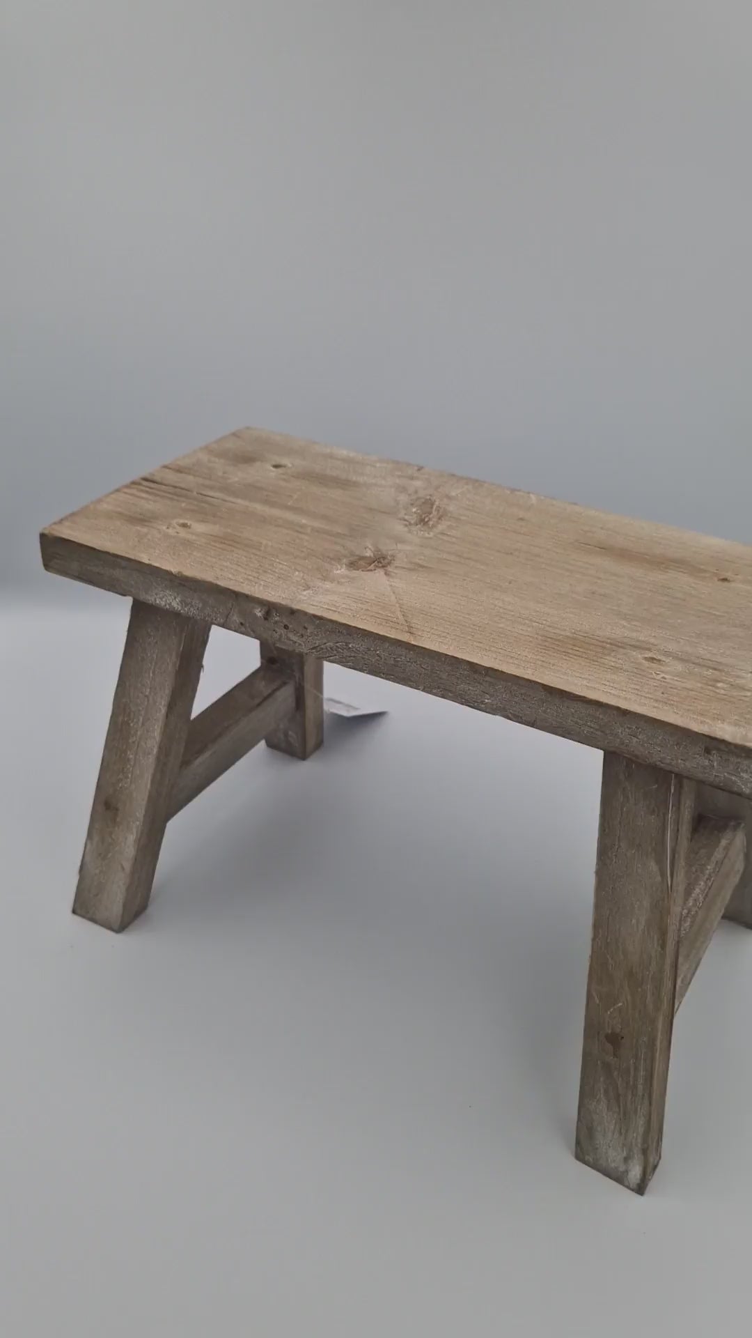 Small Rustic Decorative Bench