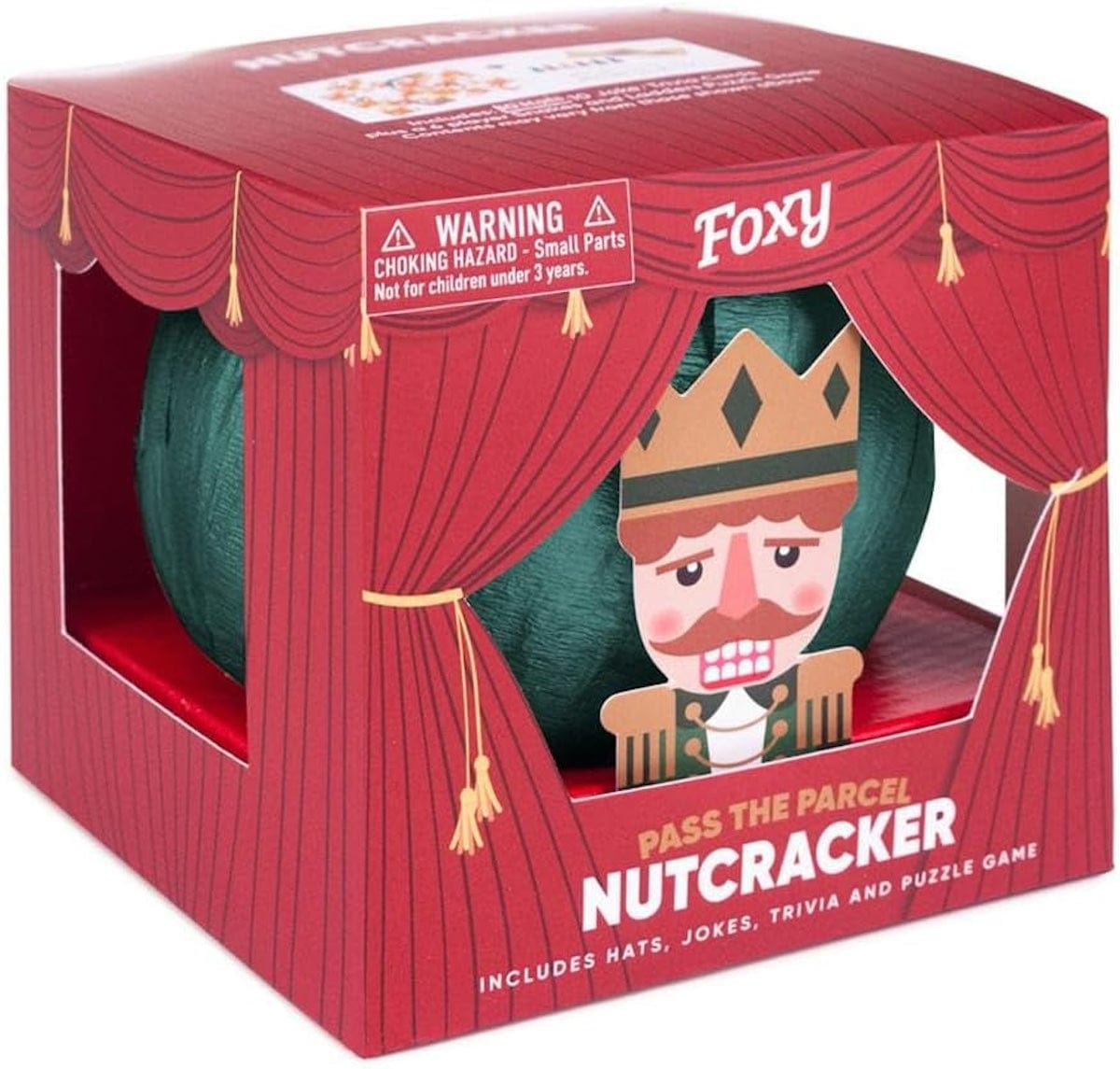 Professor Puzzle Christmas Decorations Nutcracker Pass the Parcel Christmas Game