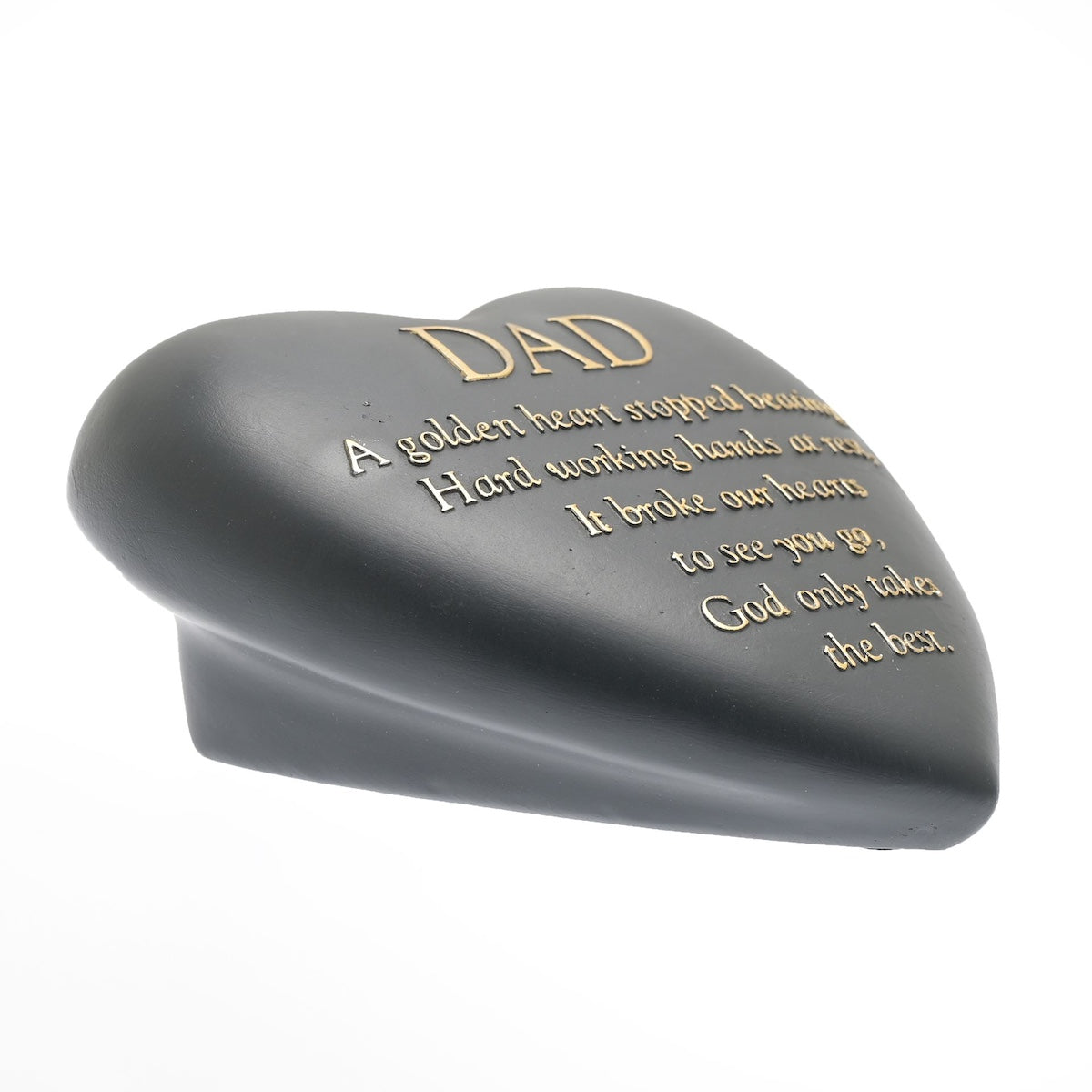 Dad Graveside Heart Plaque