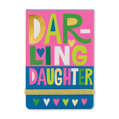 Rachel Ellen Stationery Darling Daughter Mini Notepad