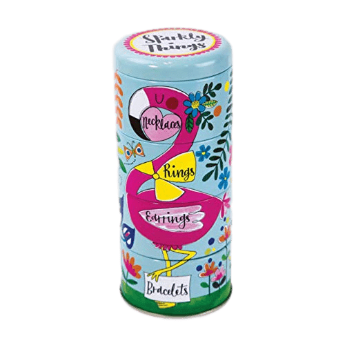Rachel Ellen Storage Tins Girls Stacking Storage Tin for Sparkly Things