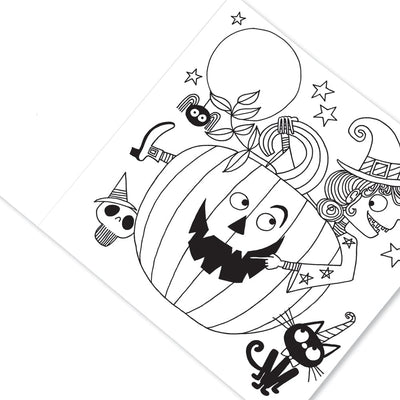 Rachel Ellen Stationery Halloween Colouring Book for Children