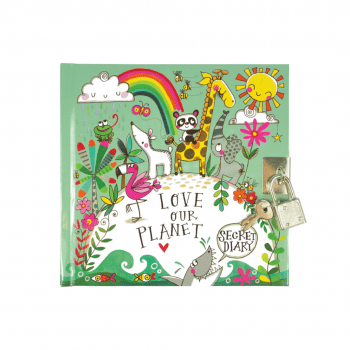 Rachel Ellen Stationery Love Our Planet Secret Diary