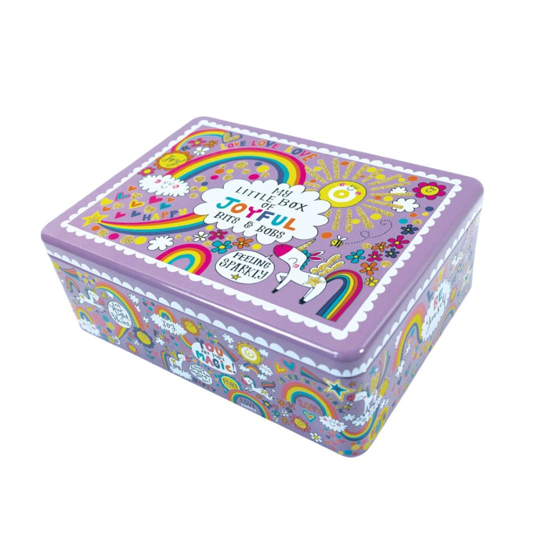 Rachel Ellen Storage Tins My Little Box of Joyful Bits and Bobs Storage Tin