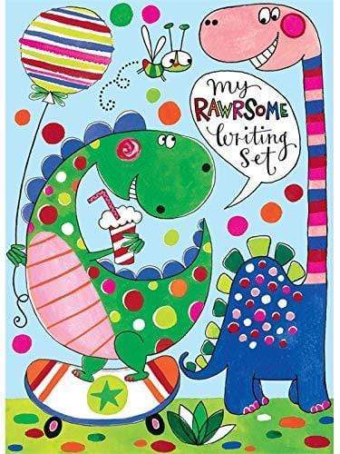 Rachel Ellen Childrens Stationery My Rawrsome Writing Set