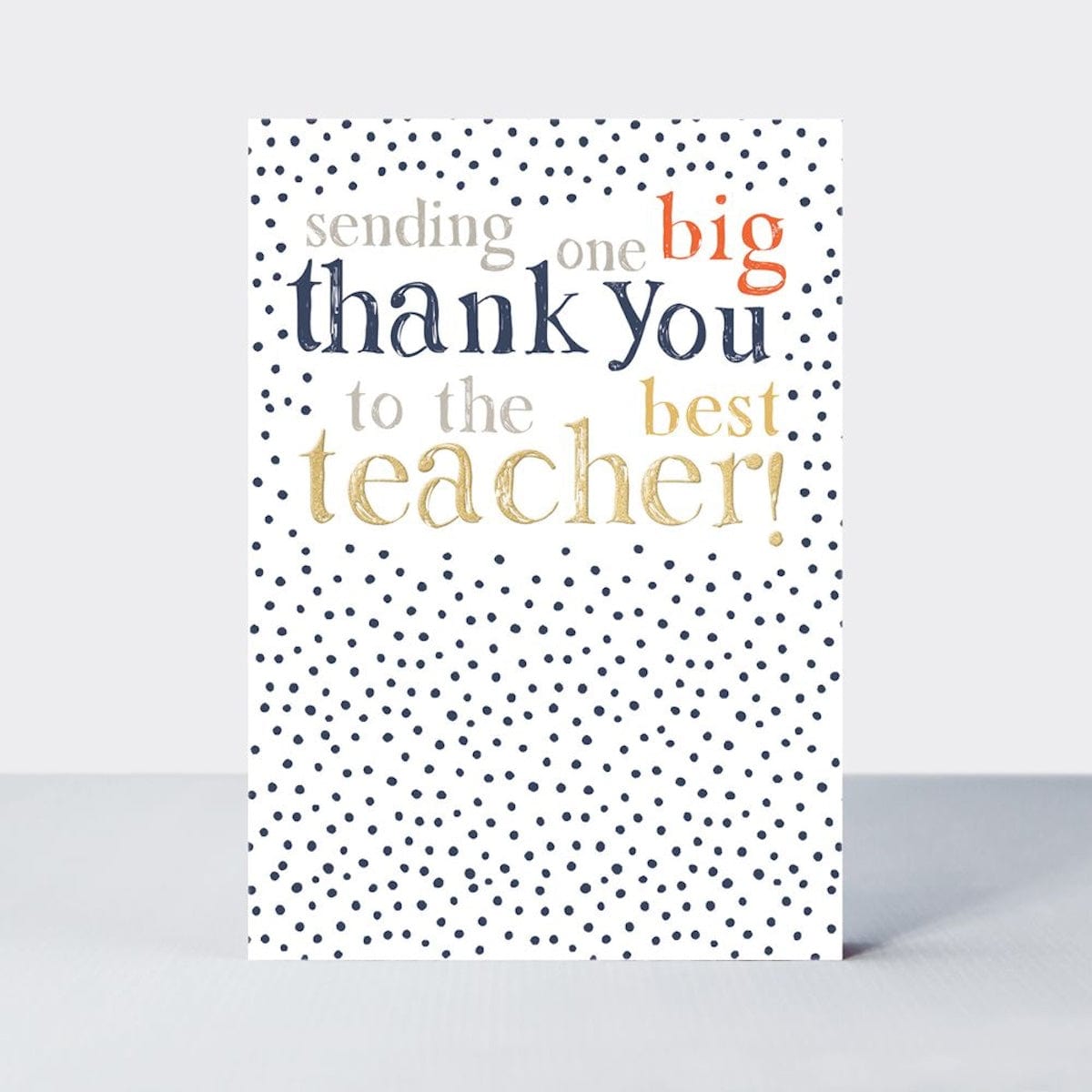 Rachel Ellen Cards Thank You Teacher Card With Envelope