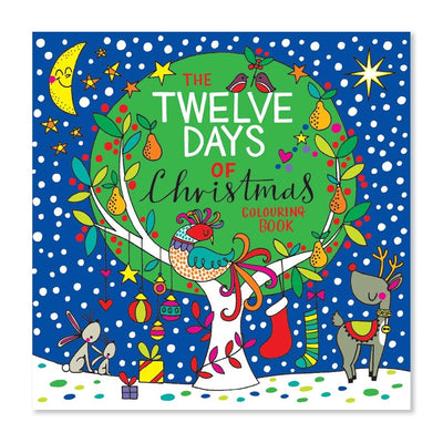 Rachel Ellen Stationery Twelve Days of Christmas Colouring Book
