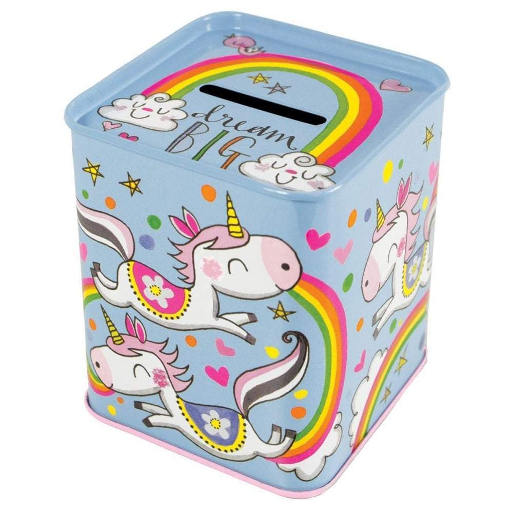Rachel Ellen Money Boxes Unicorn Dream Big Girls Money Box