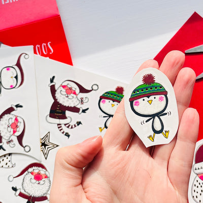 28 Christmas Temporary Tattoos for Children