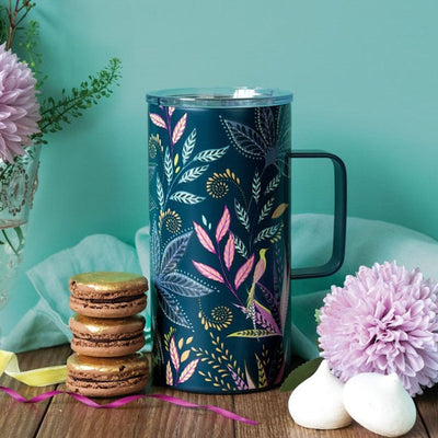 Sara Miller Mugs & Drinkware Savannah Design Large Travel Mug