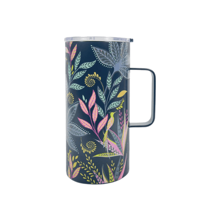 Sara Miller Mugs & Drinkware Savannah Design Large Travel Mug