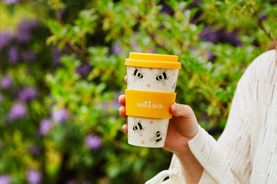 Sass & Belle Mugs & Drinkware Busy Bees Design Travel Coffee Cup