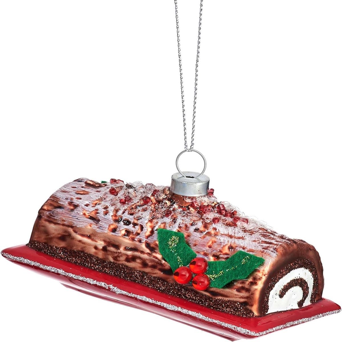 Sass & Belle Christmas Christmas Decorations Chocolate Log Christmas Tree Decoration