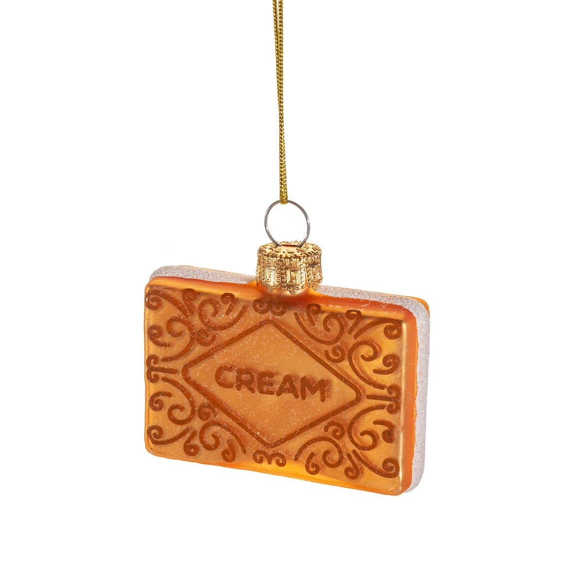 Cream Biscuit Design Christmas Tree Decoration