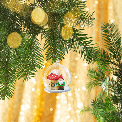 Sass & Belle Christmas Christmas Decorations Gnome Home Dome Christmas Tree Bauble