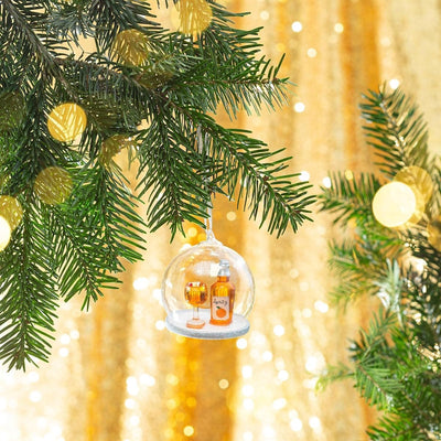 Orange Spritz Dome Christmas Tree Decoration