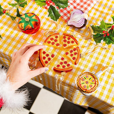 Sass & Belle Christmas Christmas Decorations Pizza on Board Christmas Tree Decoration