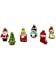 Sass & Belle Christmas Christmas Decorations Set of 6 Retro Festive Christmas Tree Decorations