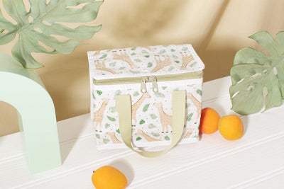 Sass & Belle Lunch Bags Giraffe Safari Design Foldable Lunch Bag