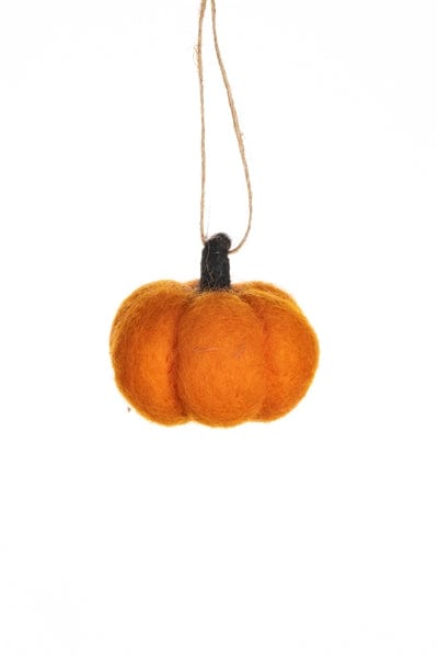 Shoeless Joe Halloween Decoration Felt Pumpkin Hanging Halloween Tree Decoration
